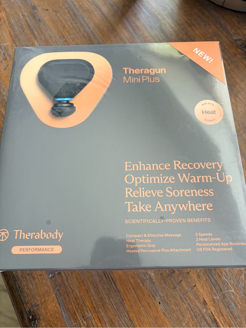 Therabody Theragun Mini With Heat Black NEW